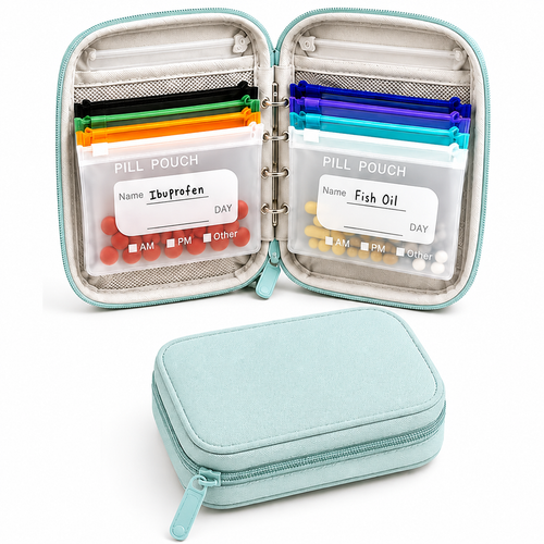 Waterproof Weekly Pill Organizer